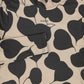 VALENTINA BROWN PRINT COTTON TURTLENECK