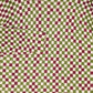 VALENTINA GREEN TINY CHECKED KNIT TURTLENECK