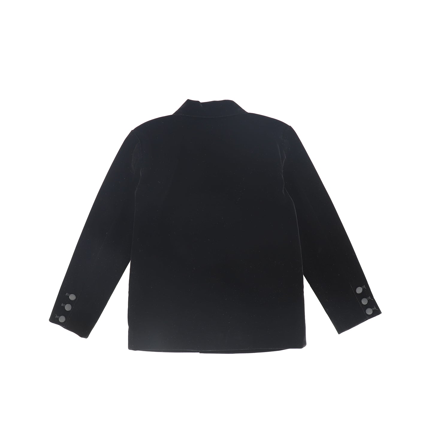 BAMBOO BLACK VELVET TAFFETA BLAZER