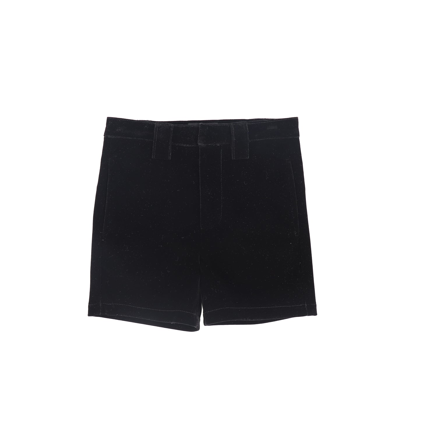 BAMBOO BLACK VELVET DETAIL SHORTS