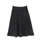 VALENTINA BLACK DENIM CONTRAST SEAM SKIRT