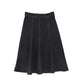 VALENTINA BLACK DENIM CONTRAST SEAM SKIRT
