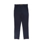LE BOURDON NAVY SOLID FITTED PANTS