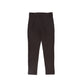LE BOURDON BROWN SOLID FITTED PANTS