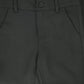 LE BOURDON OLIVE SOLID FITTED PANTS