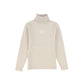 LE BOURDON CAMEL FITTED KNIT TURTLENECK