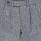 LE BOURDON NAVY HERRINGBONE POCKET PANTS