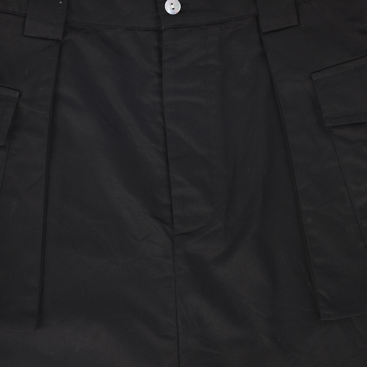 VALENTINA BLACK UTILITY POCKET MAXI SKIRT