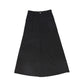 VALENTINA BLACK UTILITY POCKET MAXI SKIRT