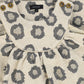 BAMBOO BEIGE LEOPARD PIPED ROMPER