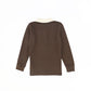 BAMBOO BROWN CORDUROY COLLAR POLO