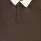 BAMBOO BROWN CORDUROY COLLAR POLO
