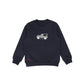 BAMBOO NAVY TRUCK EMBROIDERED SWEATSHIRT
