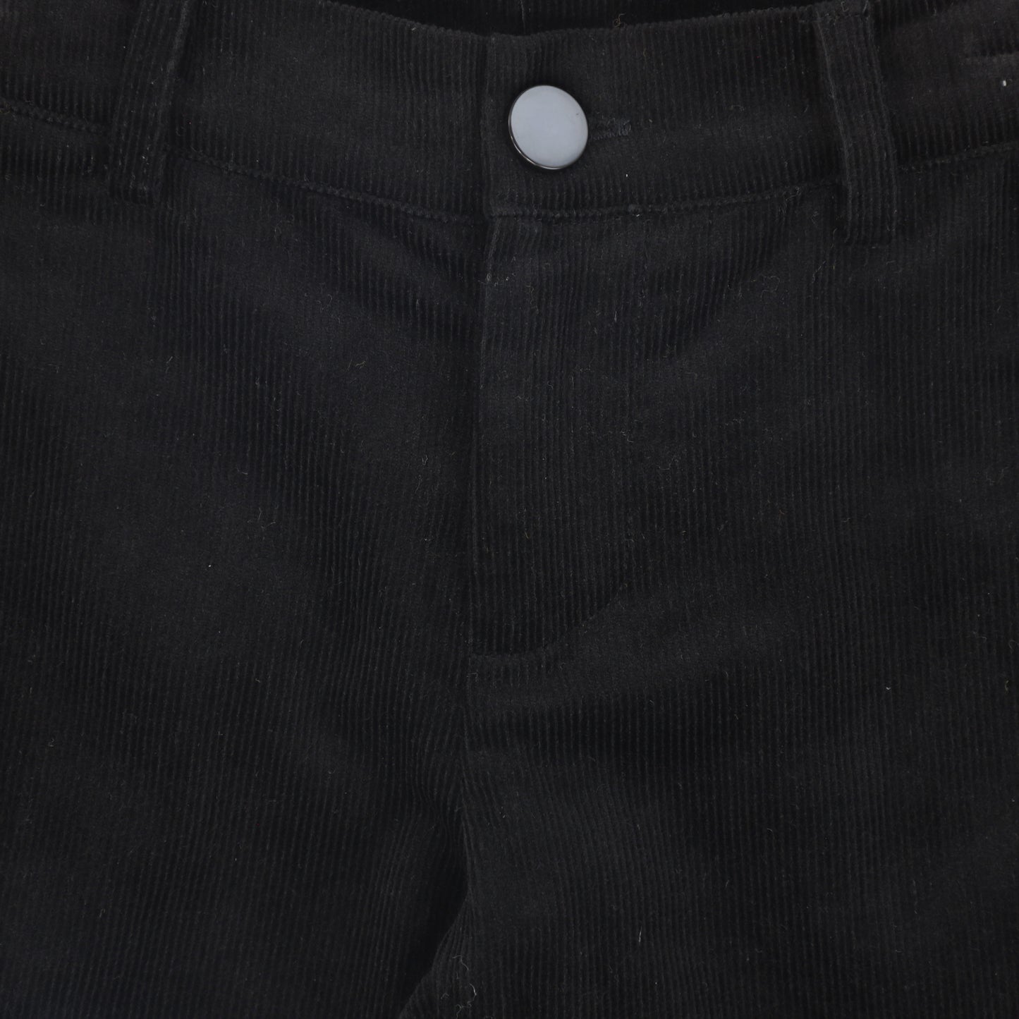 LE BOURDON BLACK CORDUROY PANTS