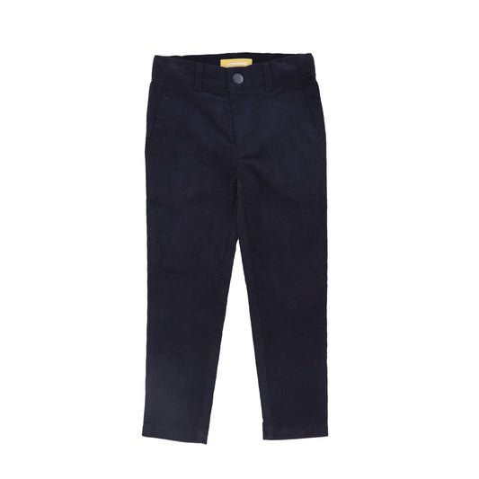 LE BOURDON NAVY CORDUROY PANTS
