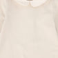 BAMBOO CREAM ROUND COLLAR ONESIE