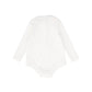 BAMBOO WHITE ROUND COLLAR ONESIE