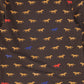 BACE COLLECTION BROWN HORSE PRINT TURTLENECK