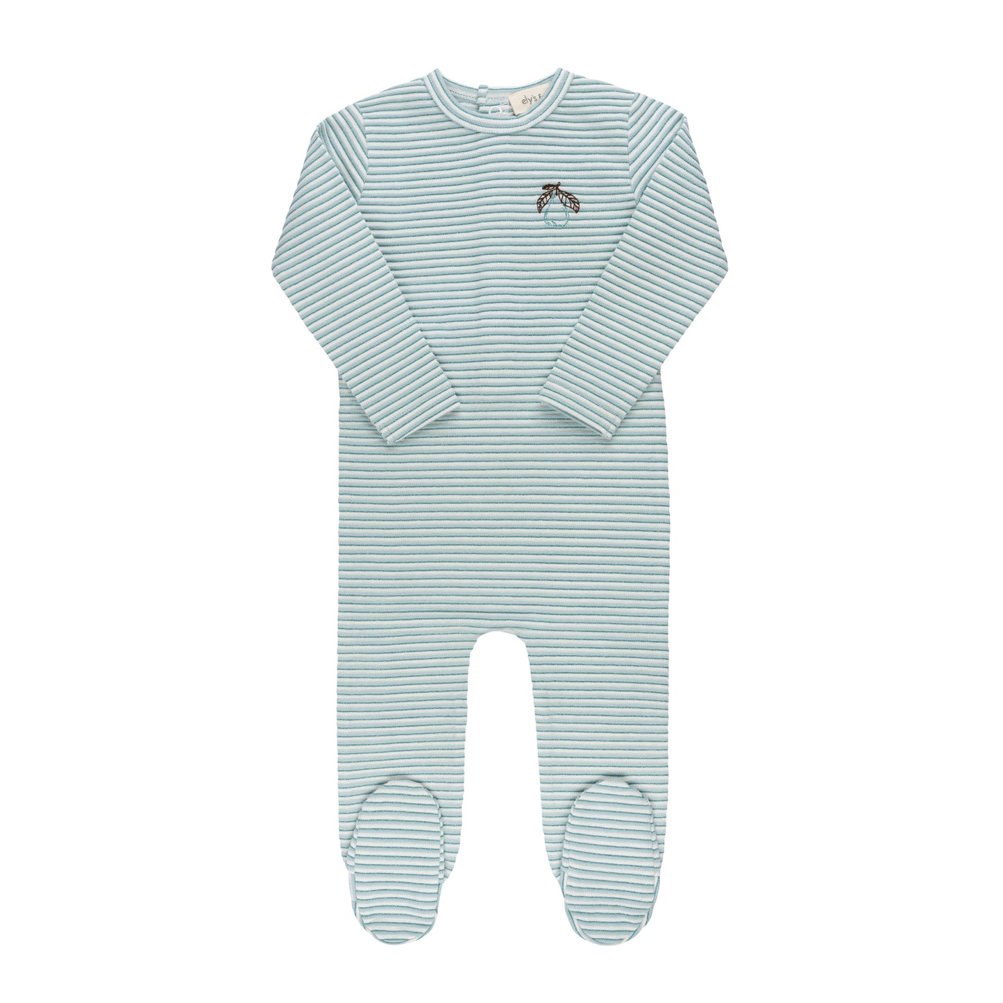 ELY'S & CO BLUE STRIPED FOOTIE