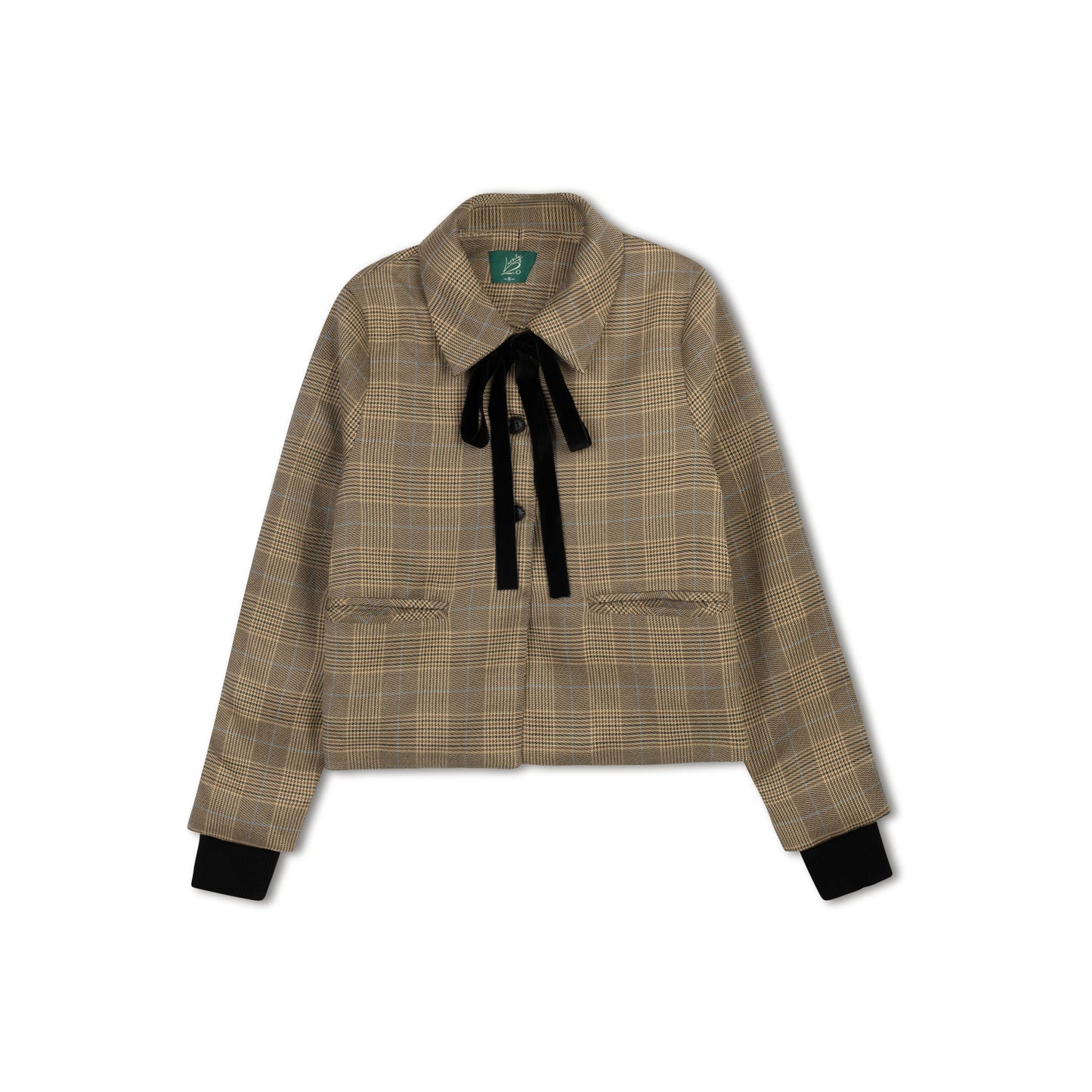 VARSITY 2.0 PLAID BLAZER
