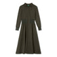 VARSITY 2.0 HUNTER SWEATSHIRT DRESS