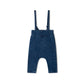PEACH KIDS BLUE DENIM BUTTON OVERALLS