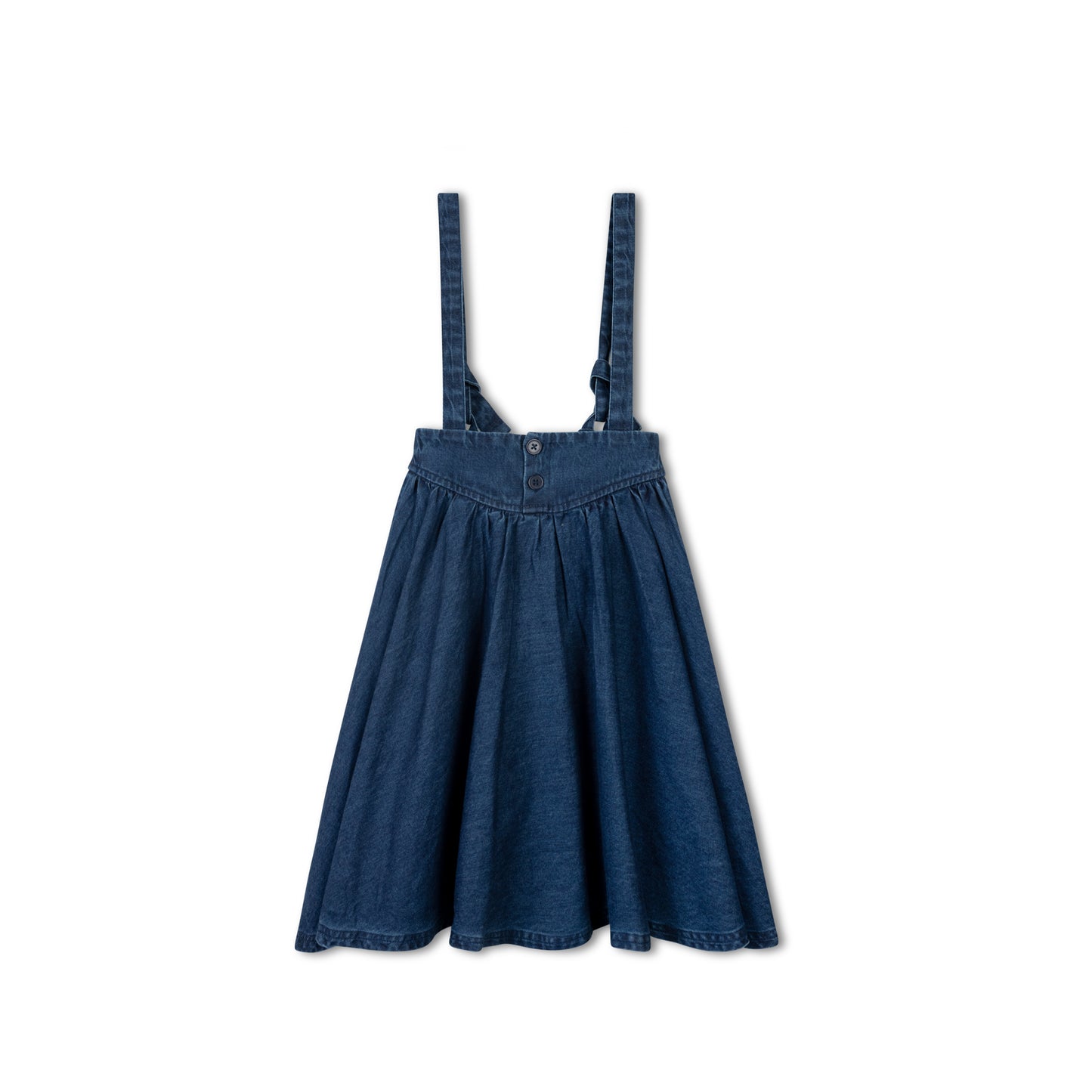 PEACH KIDS BLUE DENIM BUTTON JUMPER