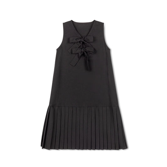 VELVETTE LABEL BLACK BOW JUMPER