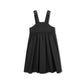 BYKE BLACK TAFFETA JUMPER