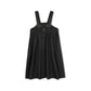 BYKE BLACK TAFFETA JUMPER
