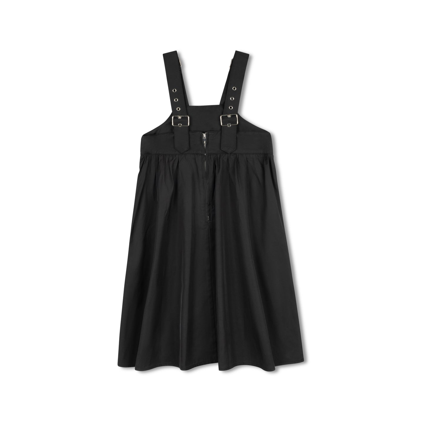 BYKE BLACK TAFFETA JUMPER