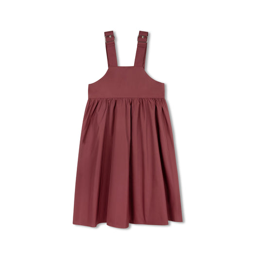 BYKE WINE TAFFETA JUMPER