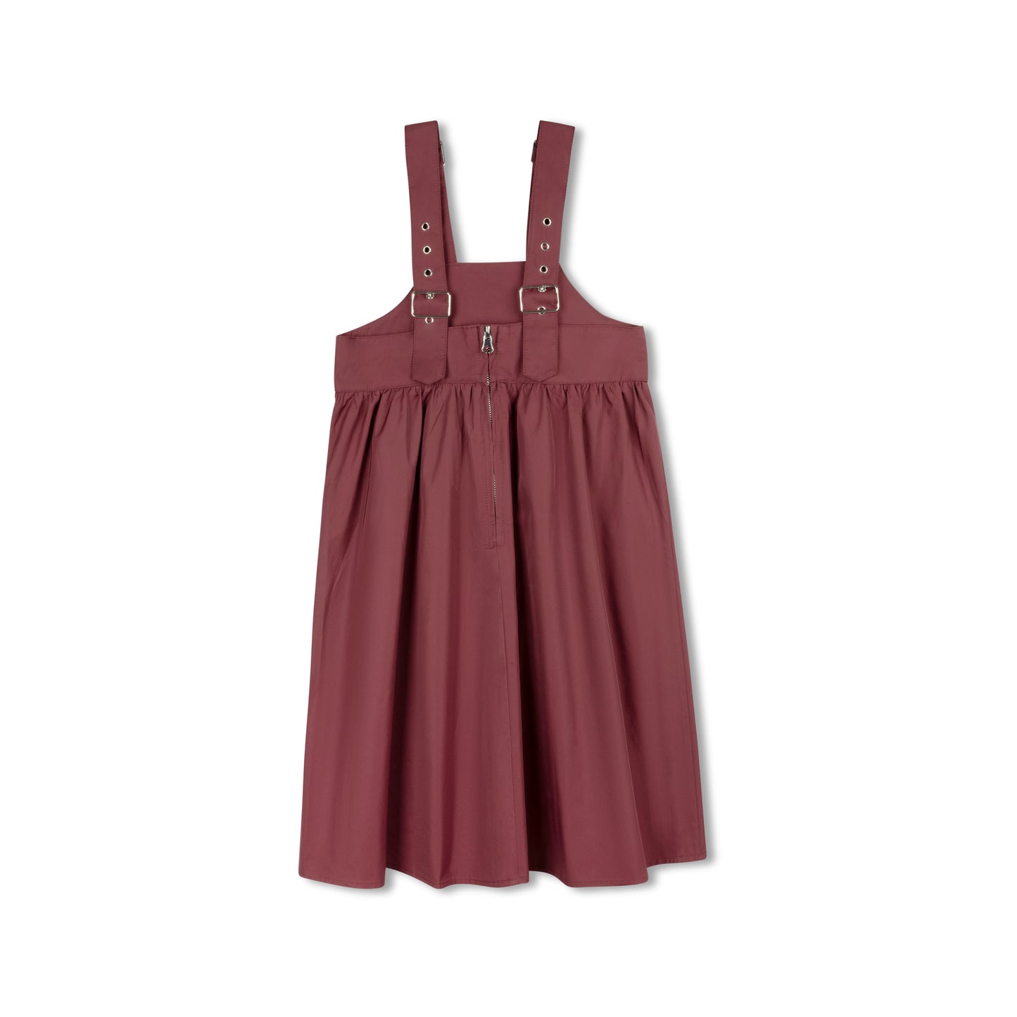 BYKE WINE TAFFETA JUMPER