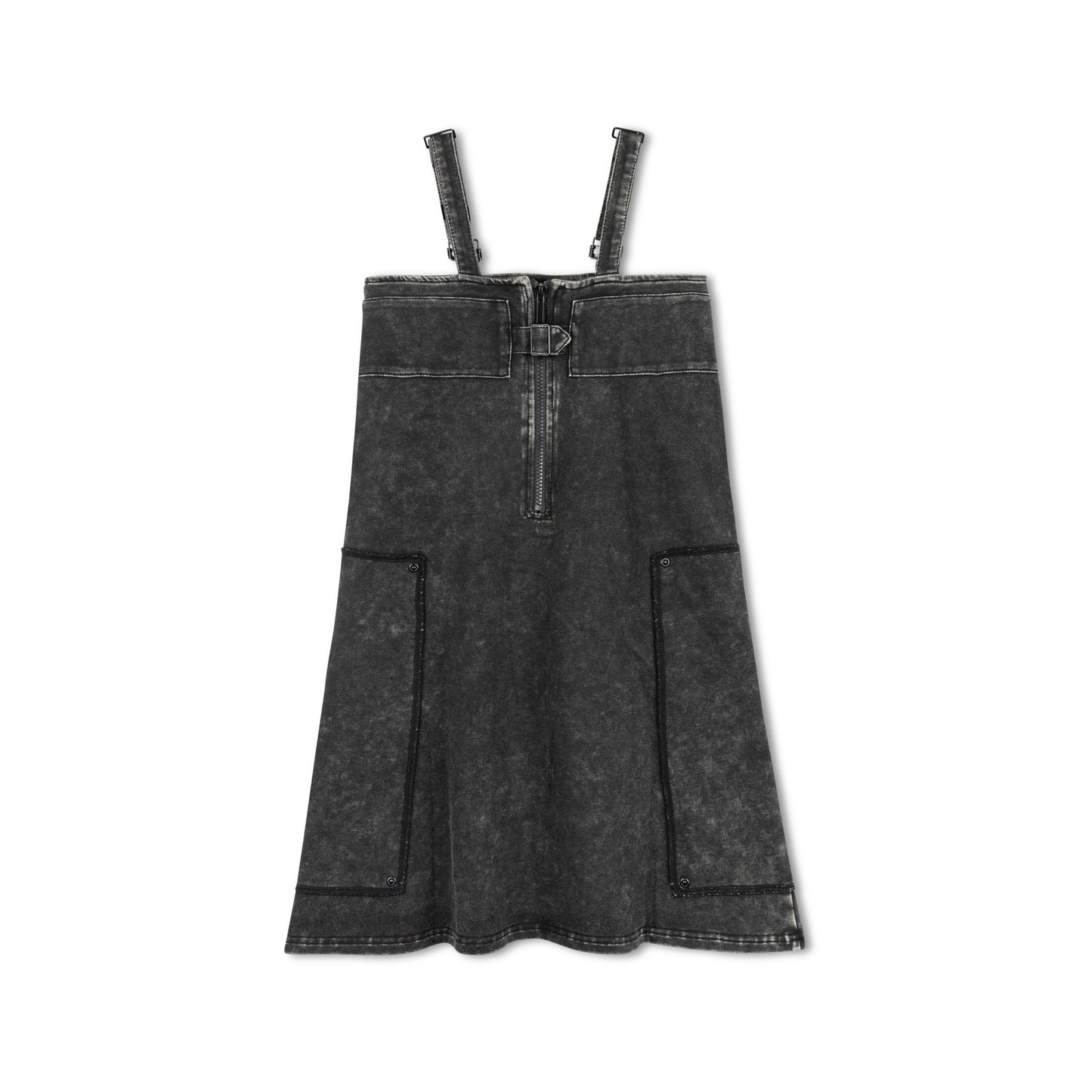 BYKE BLACK WASH PATCH JUMPER