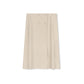 BYKE CREAM DOUBLE BREASTED SKIRT