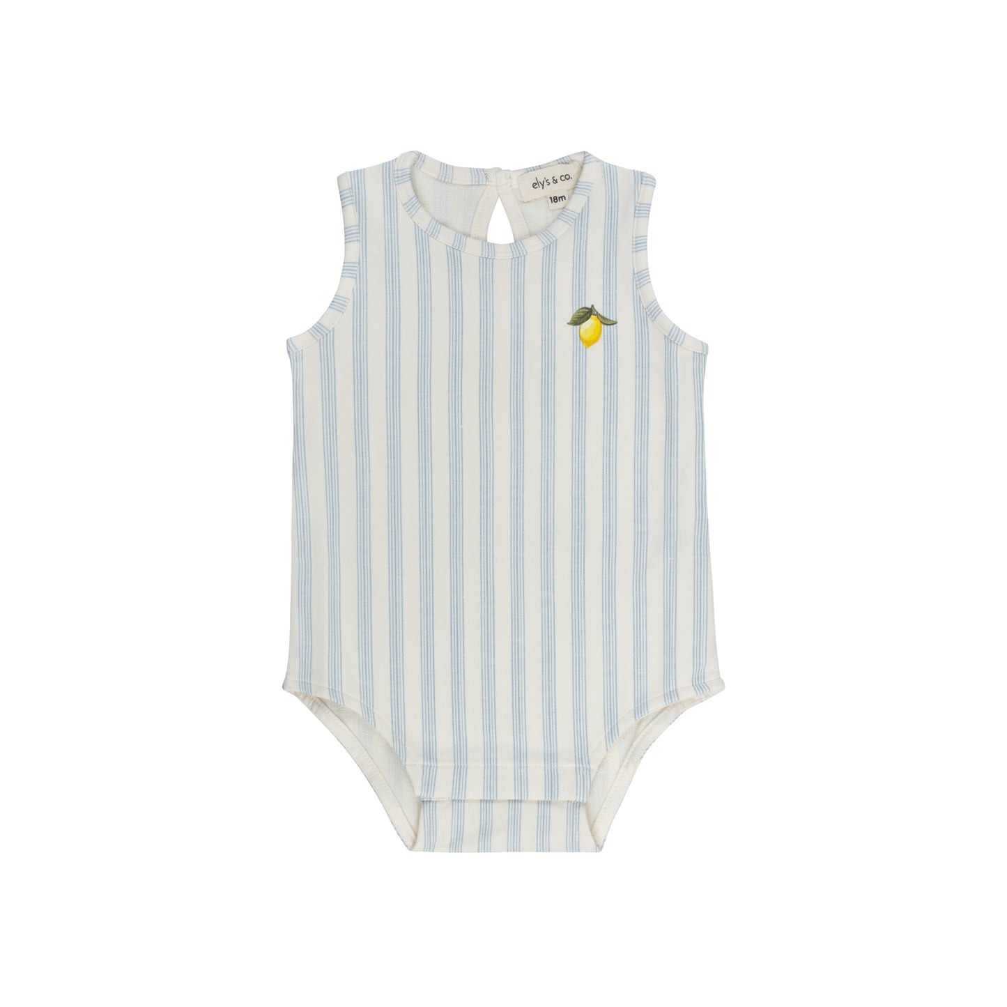 ELYS & CO LEMON FRUIT PRINT ROMPER