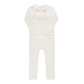 ELY'S & CO IVORY GIRL EMBROIDERED COLLAR OVERALL SET [FINAL SALE]