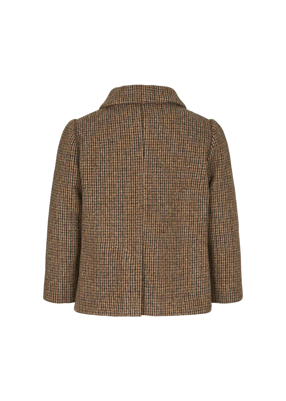 MARMAR COPENHAGEN BROWN HOUNDSTOOTH BOYS JACKET