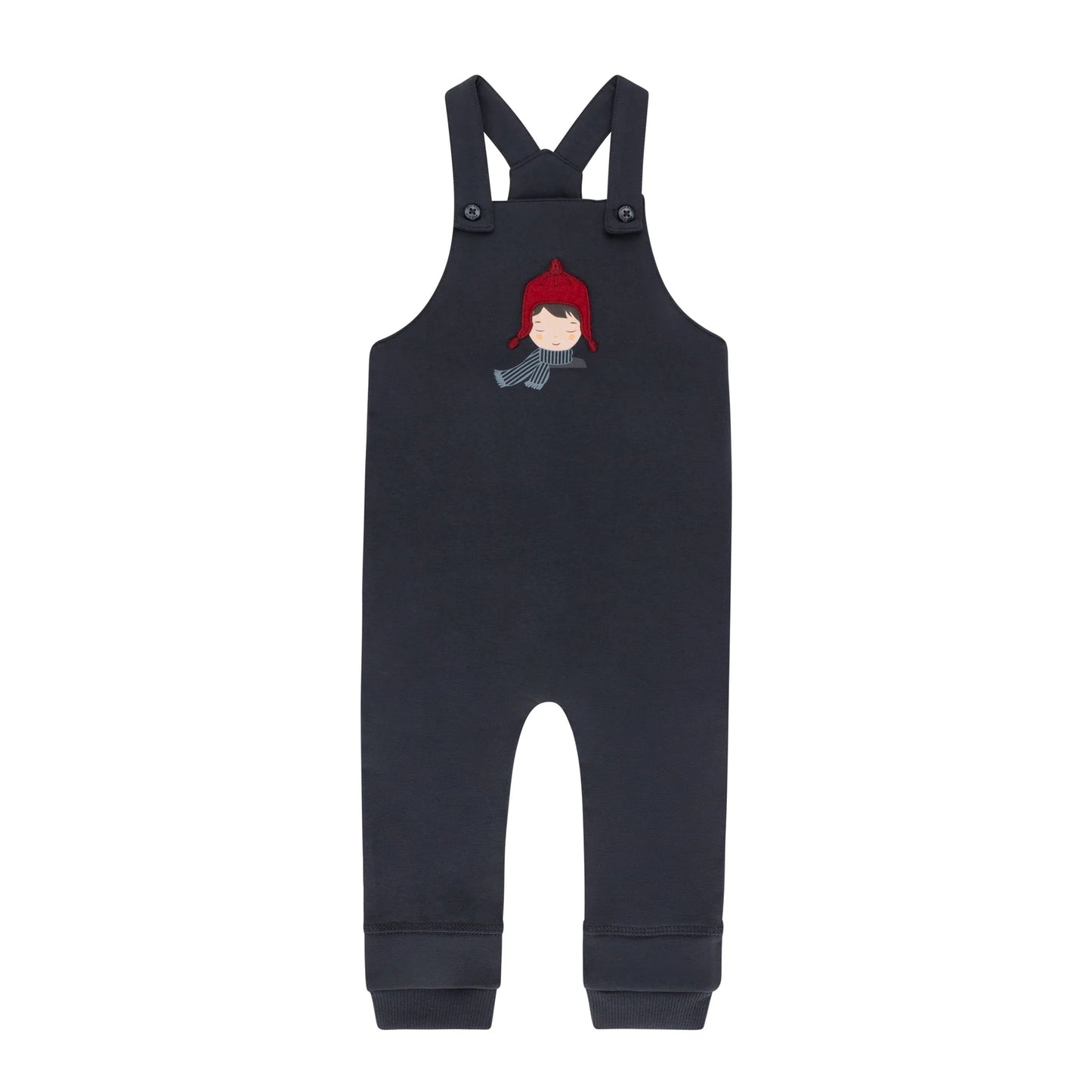 ELY'S & CO NAVY FRENCH BOY OVERALLS