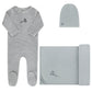 ELY'S & CO LIGHT BLUE WORDED SET