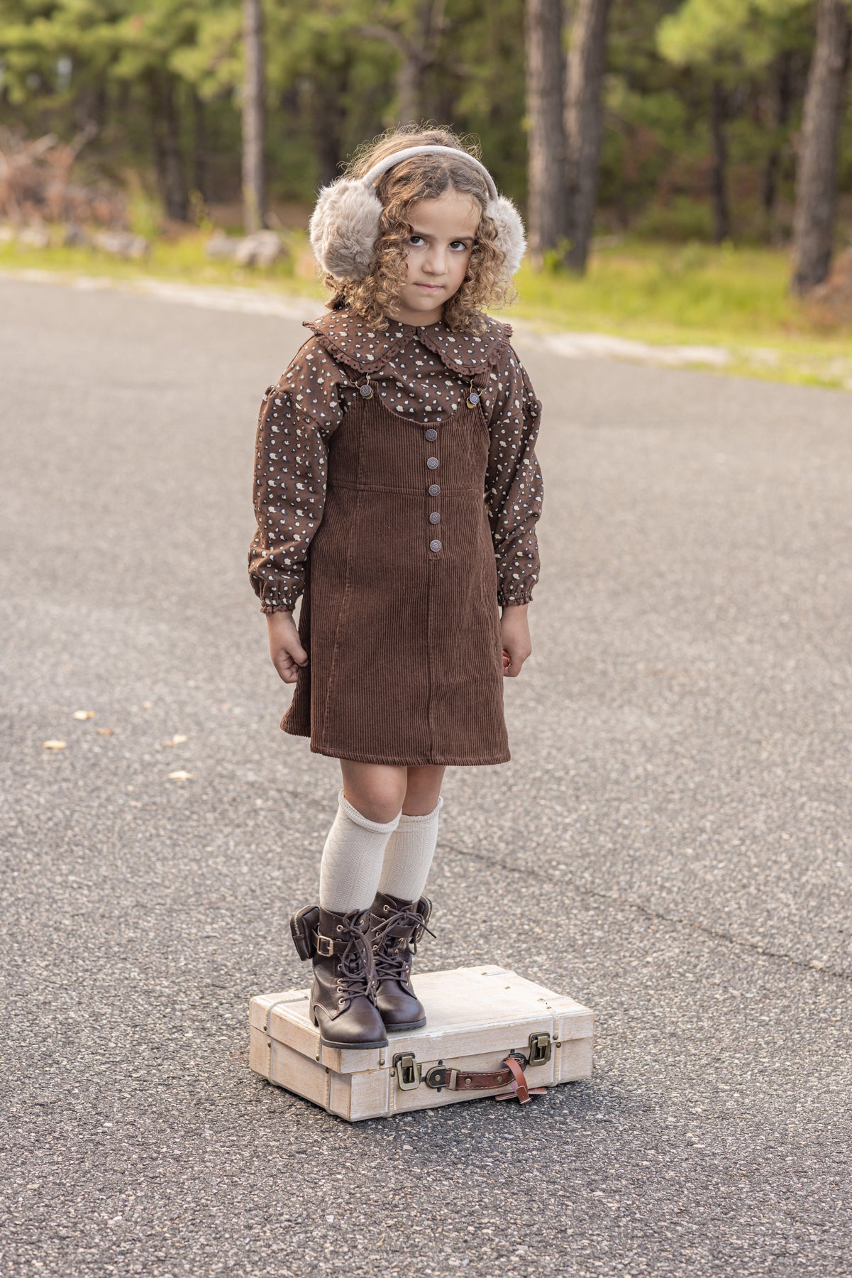 LIMONANA BROWN HERITAGE JUMPER