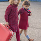 LIMONANA RED HERITAGE DRESS
