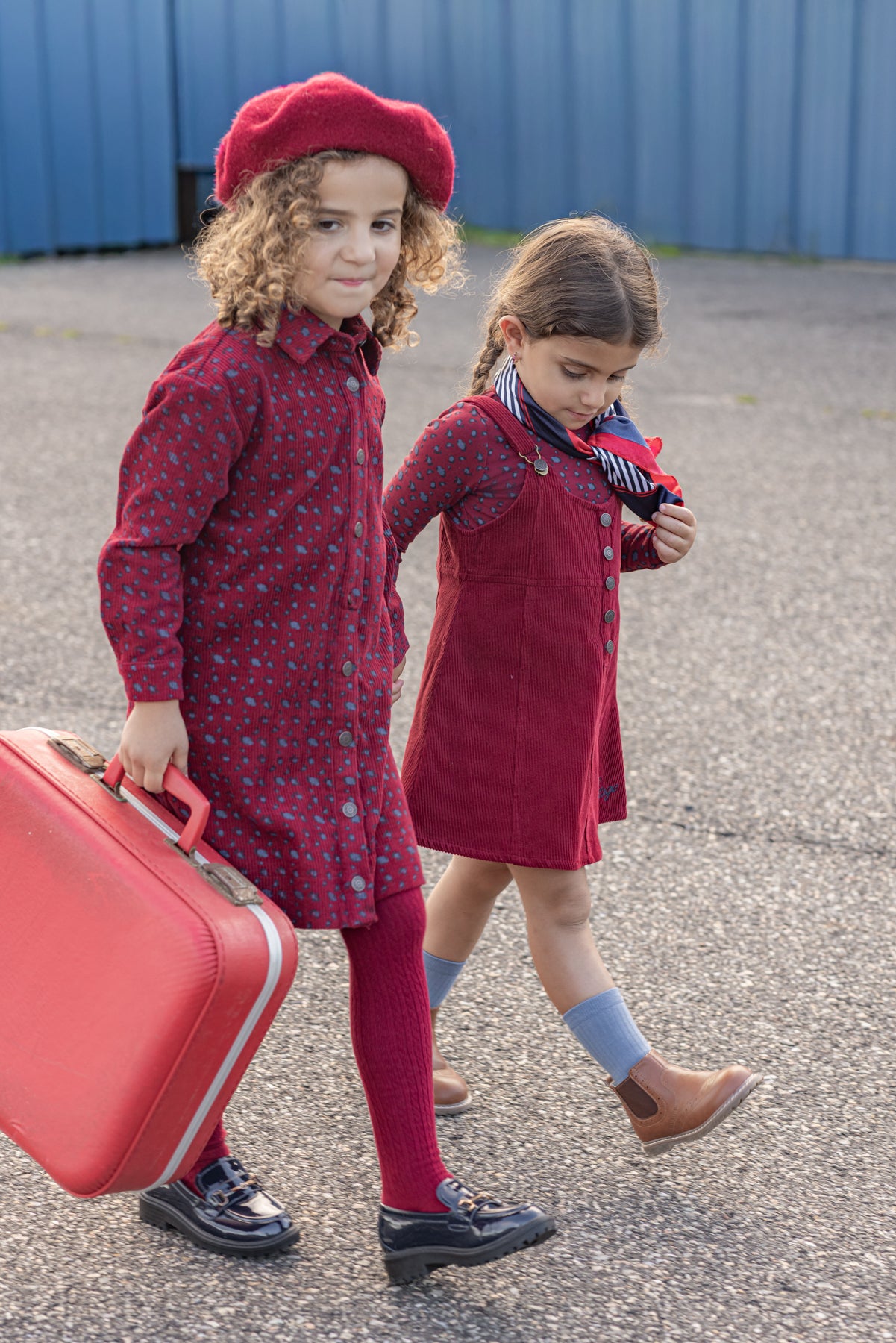 LIMONANA RED HERITAGE DRESS
