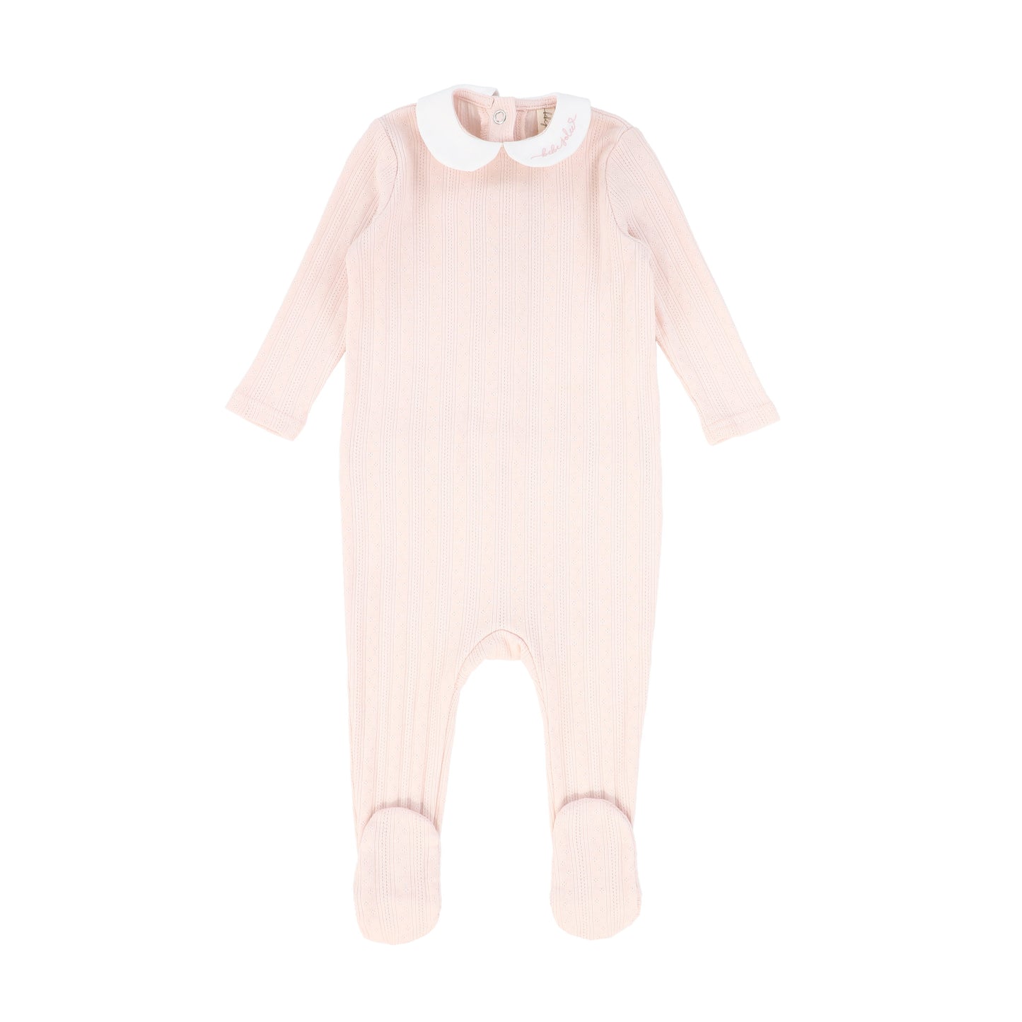 BEBE JOLEE PINK POINTELLE PETER PAN FOOTIE