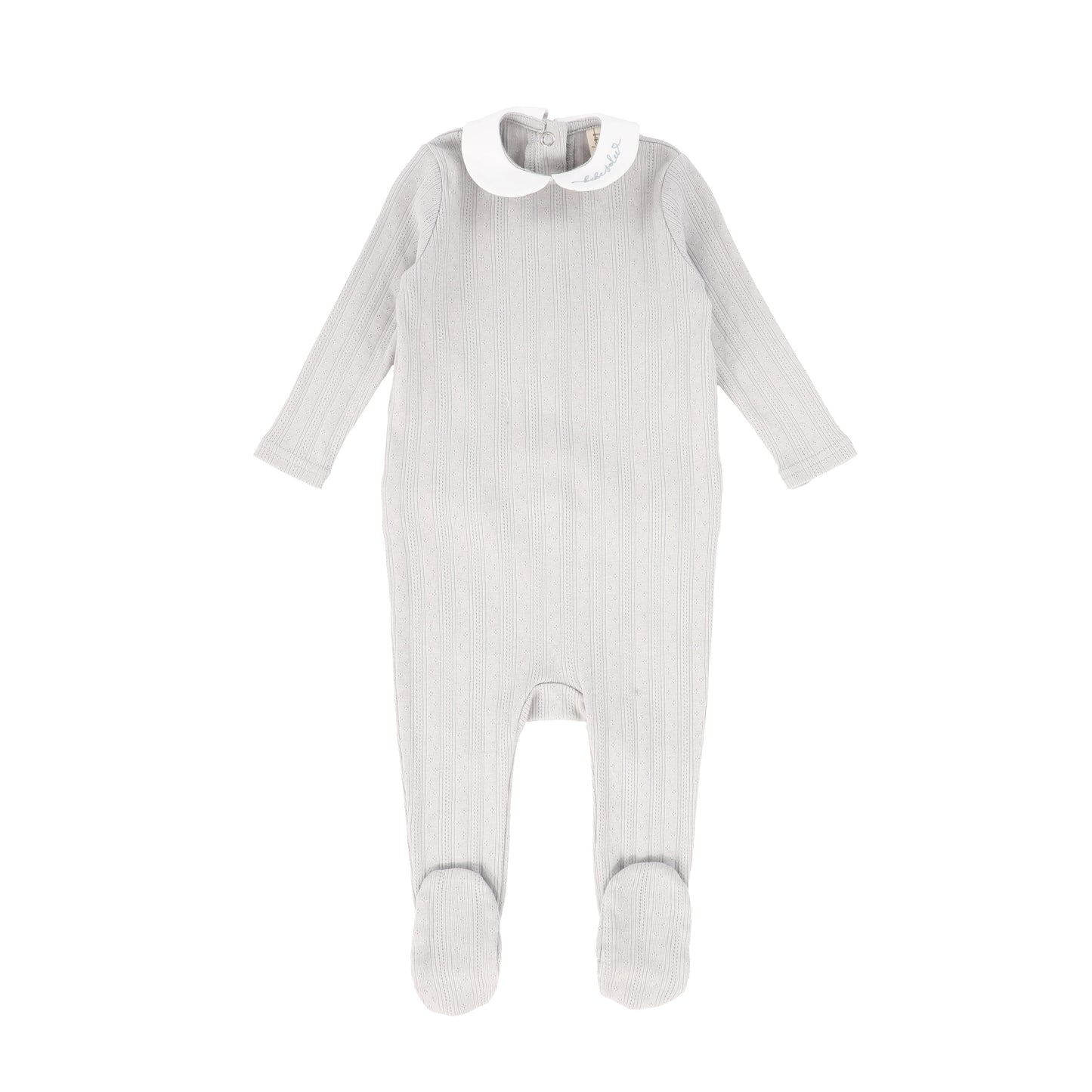 BEBE JOLEE BLUE POINTELLE PETER PAN FOOTIE