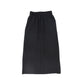 VALENTINA BLACK DRAWSTRING SWEATSHIRT MAXI SKIRT