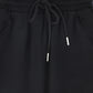 VALENTINA BLACK DRAWSTRING SWEATSHIRT MAXI SKIRT