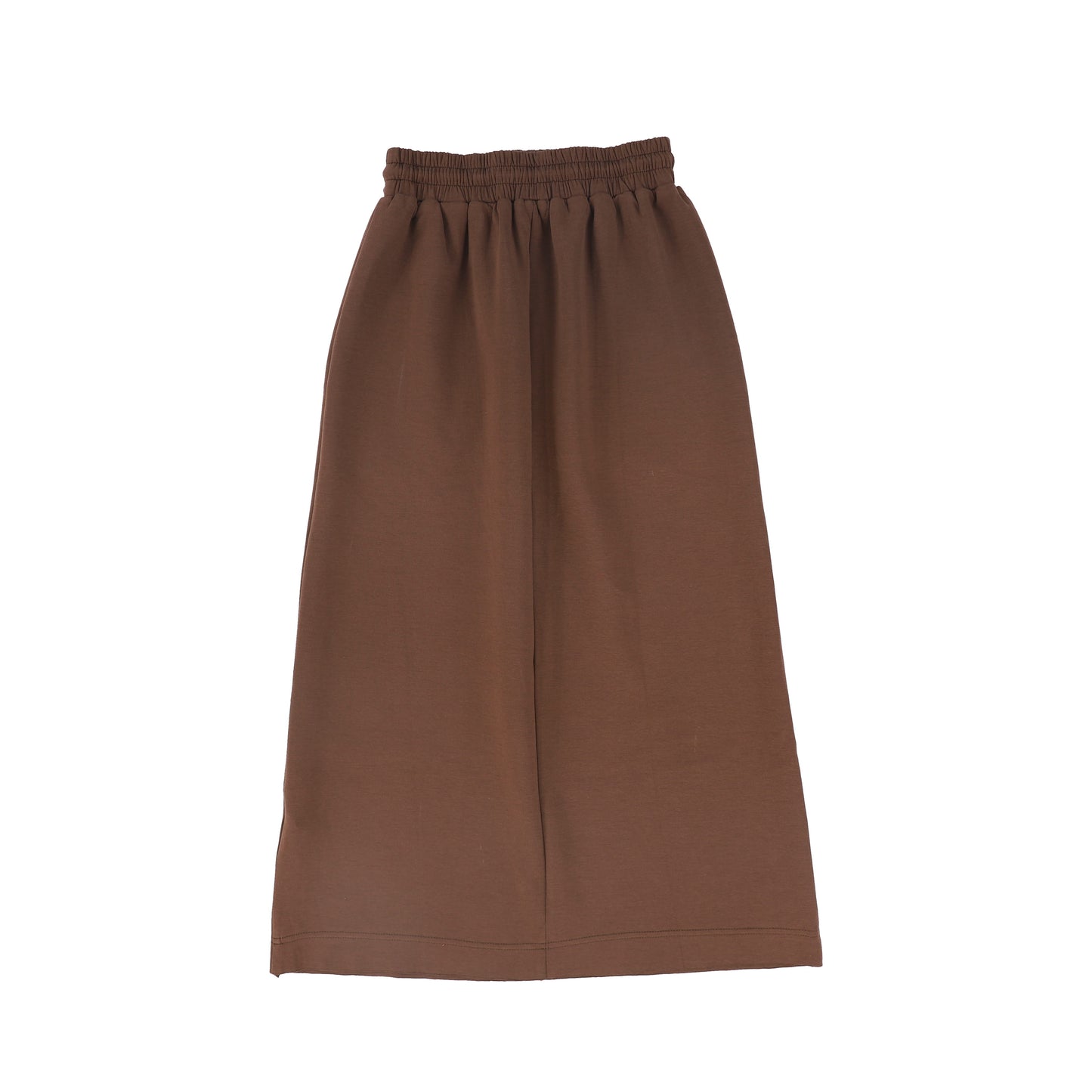 VALENTINA BROWN DRAWSTRING SWEATSHIRT MAXI SKIRT