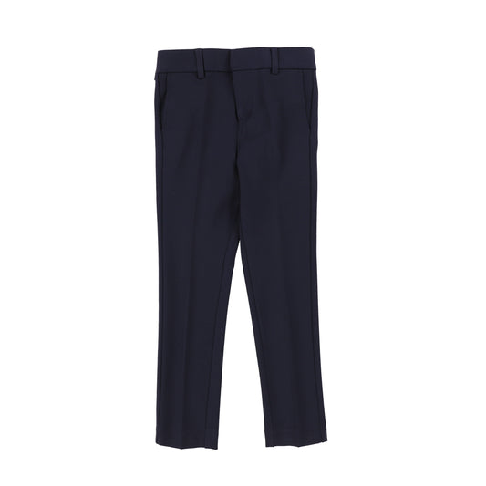 T.O. COLLECTION NAVY STRETCH PANTS [FINAL SALE]