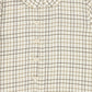 LE BOURDON WHITE/BROWN PETER PAN PRINTED BLOUSE